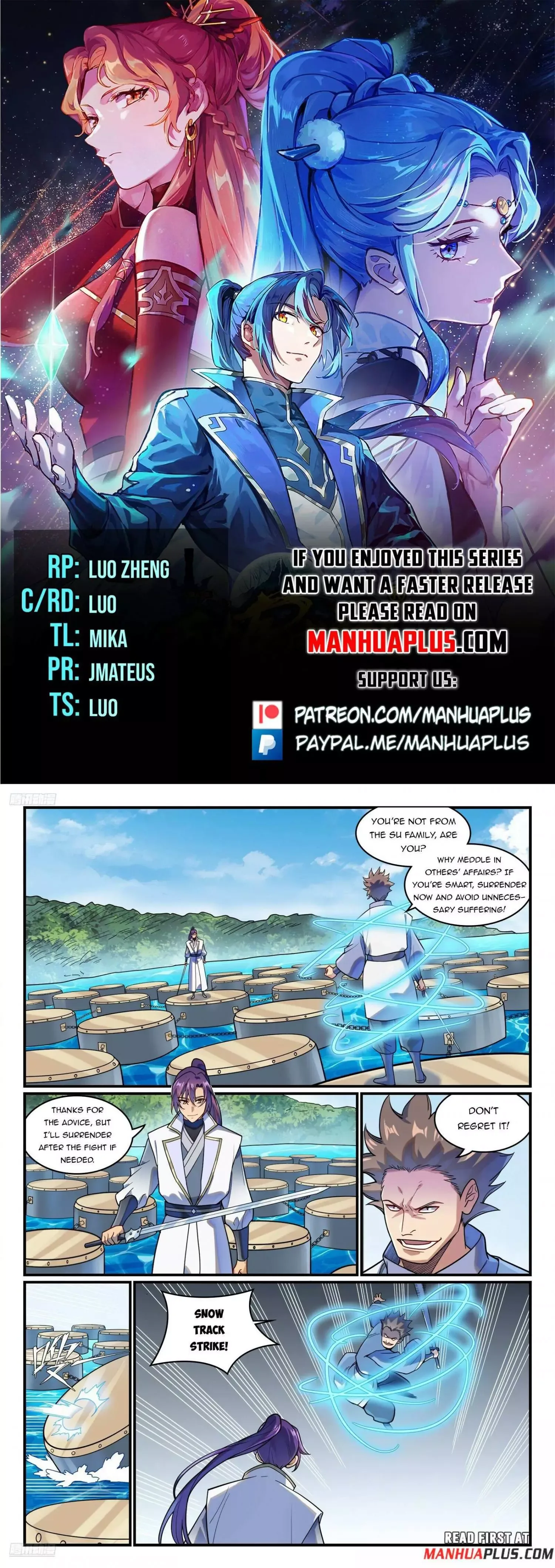 Apotheosis Chapter 1216 page 1
