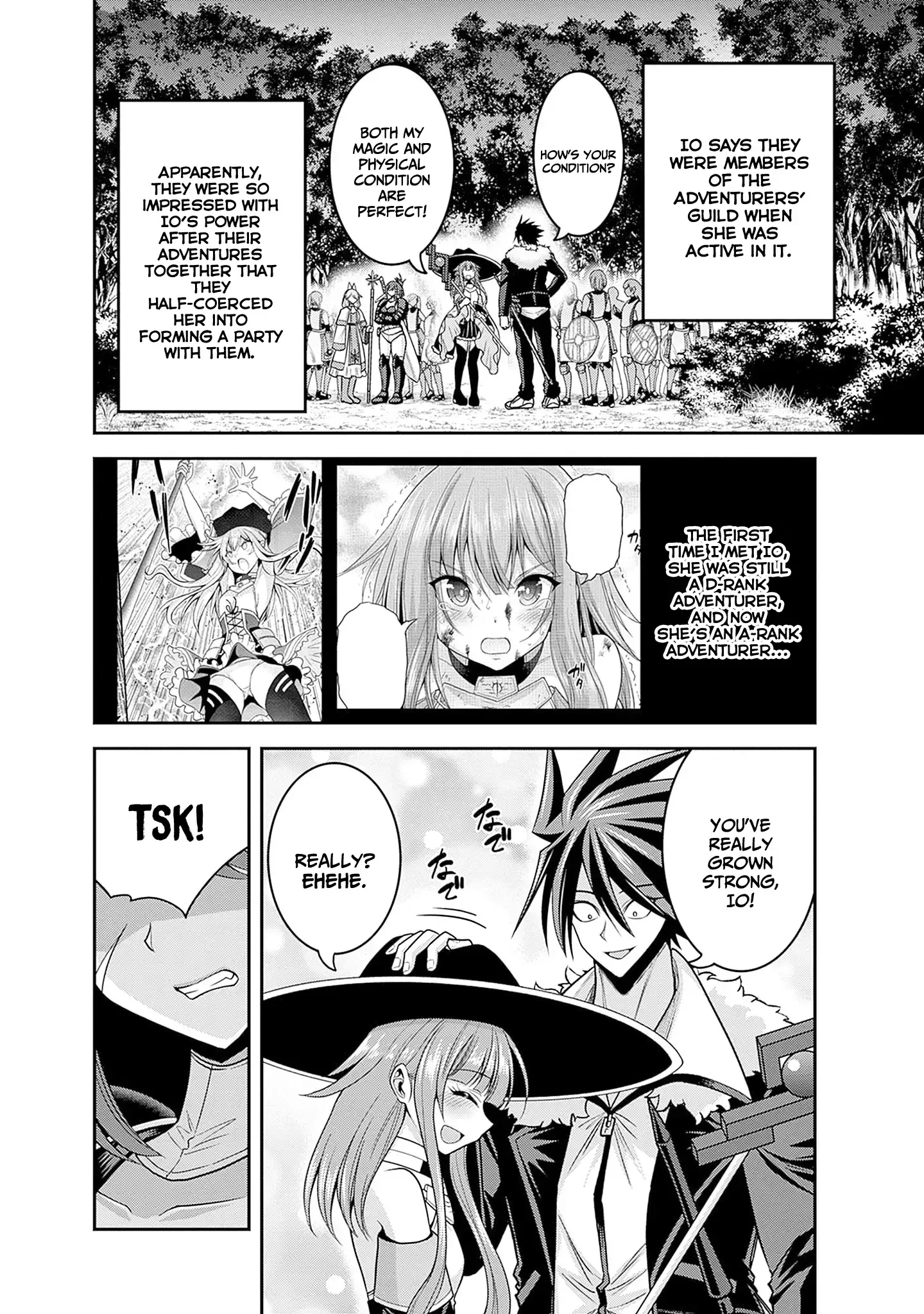 Kujibiki Tokushou Musou Harem-ken Chapter 41 page 9