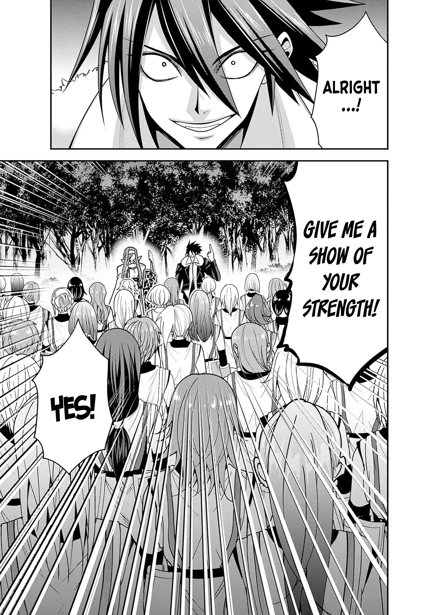 Kujibiki Tokushou Musou Harem-ken Chapter 41 page 12