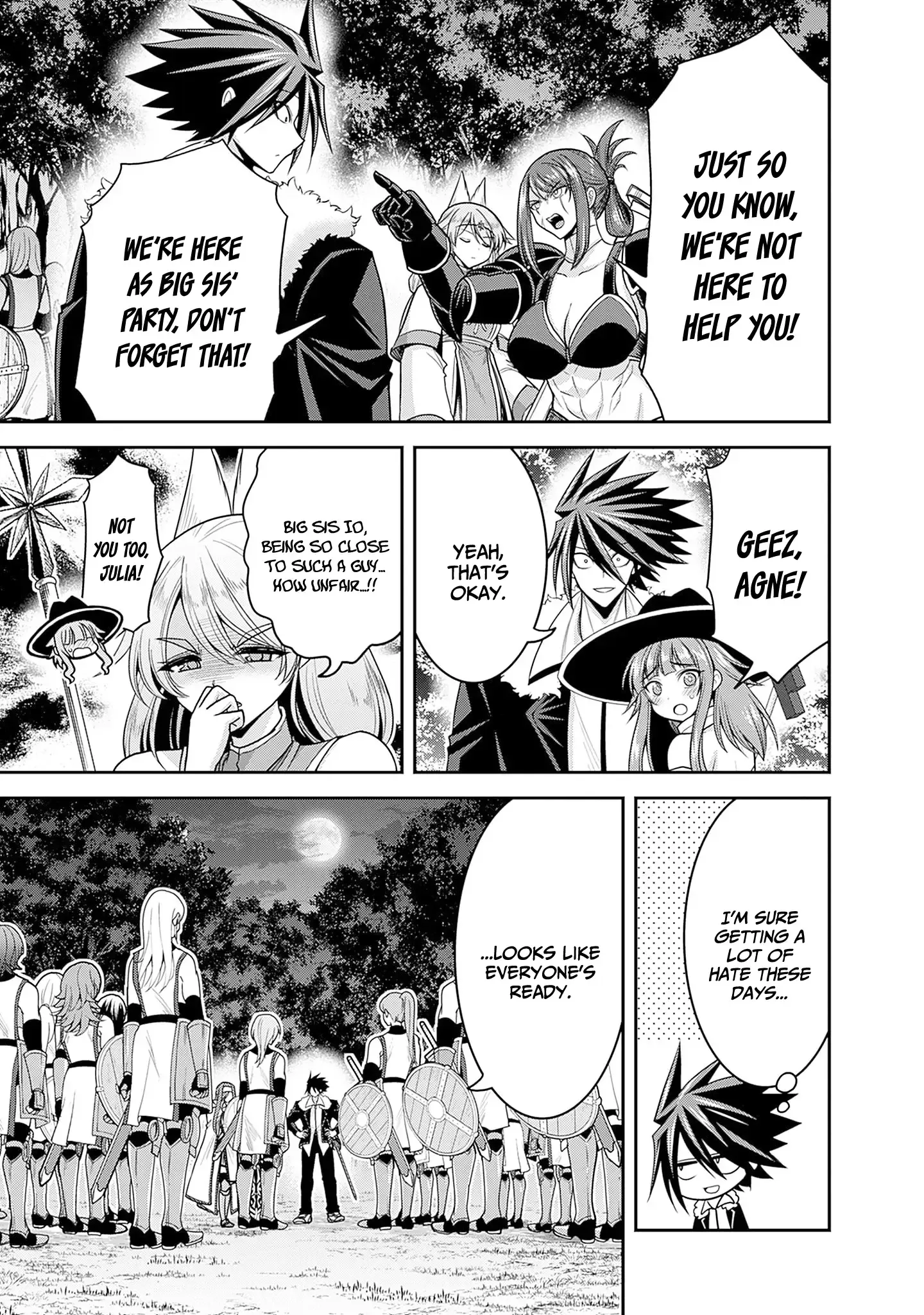 Kujibiki Tokushou Musou Harem-ken Chapter 41 page 10