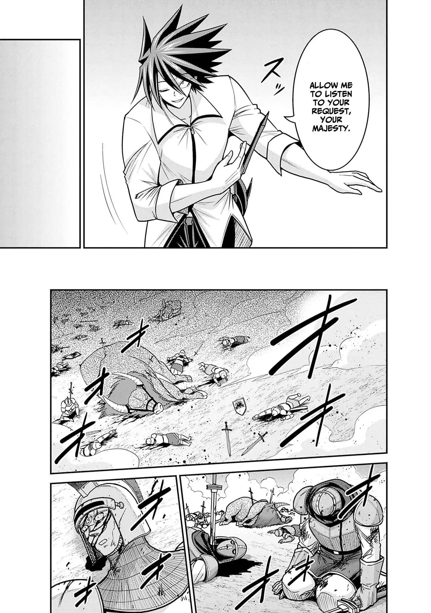 Kujibiki Tokushou Musou Harem-ken Chapter 44 page 22