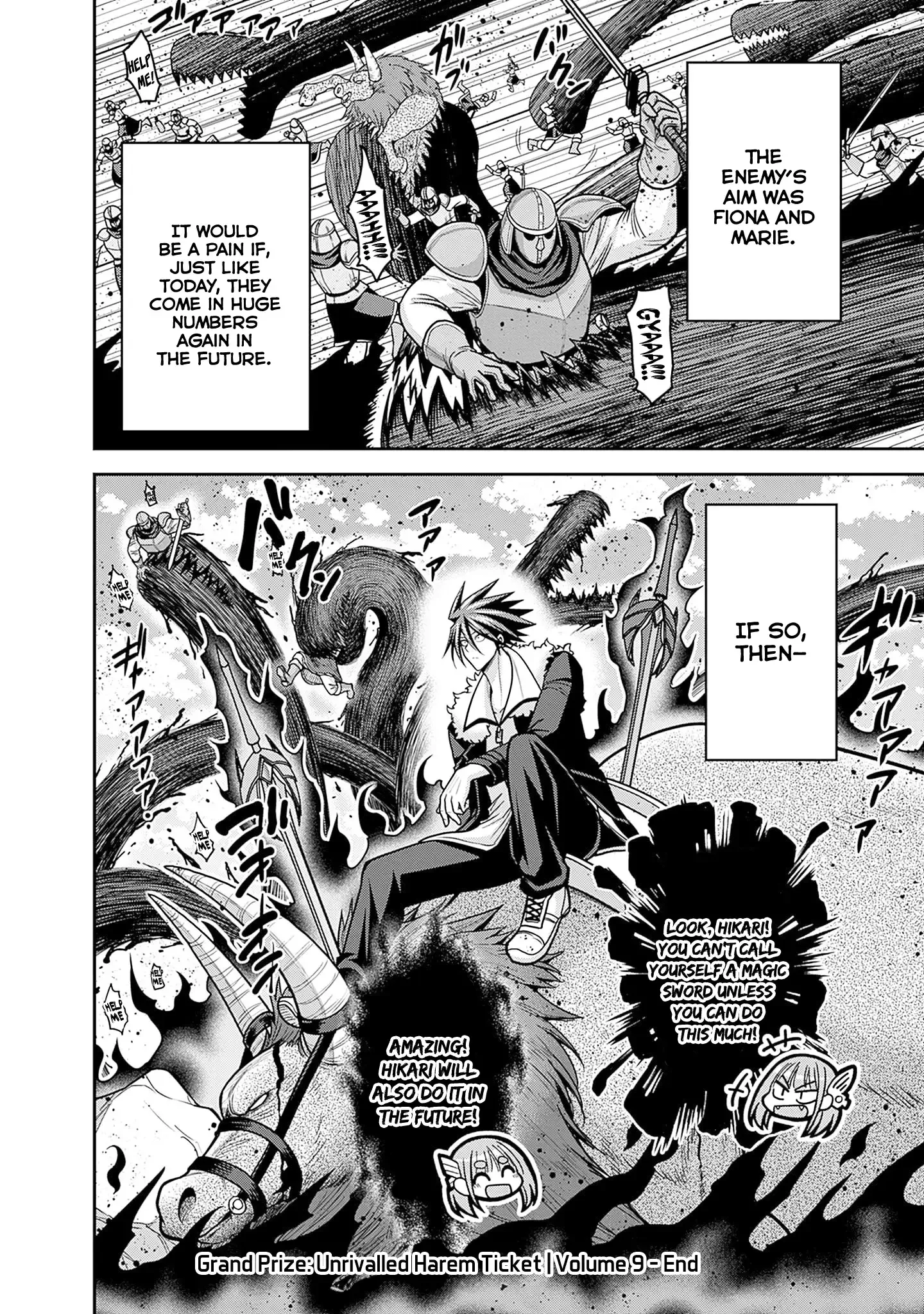 Kujibiki Tokushou Musou Harem-ken Chapter 44 page 35