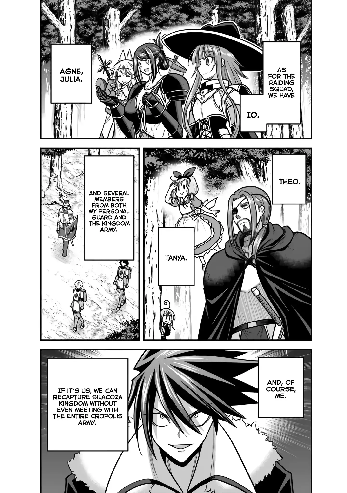 Kujibiki Tokushou Musou Harem-ken Chapter 45 page 8
