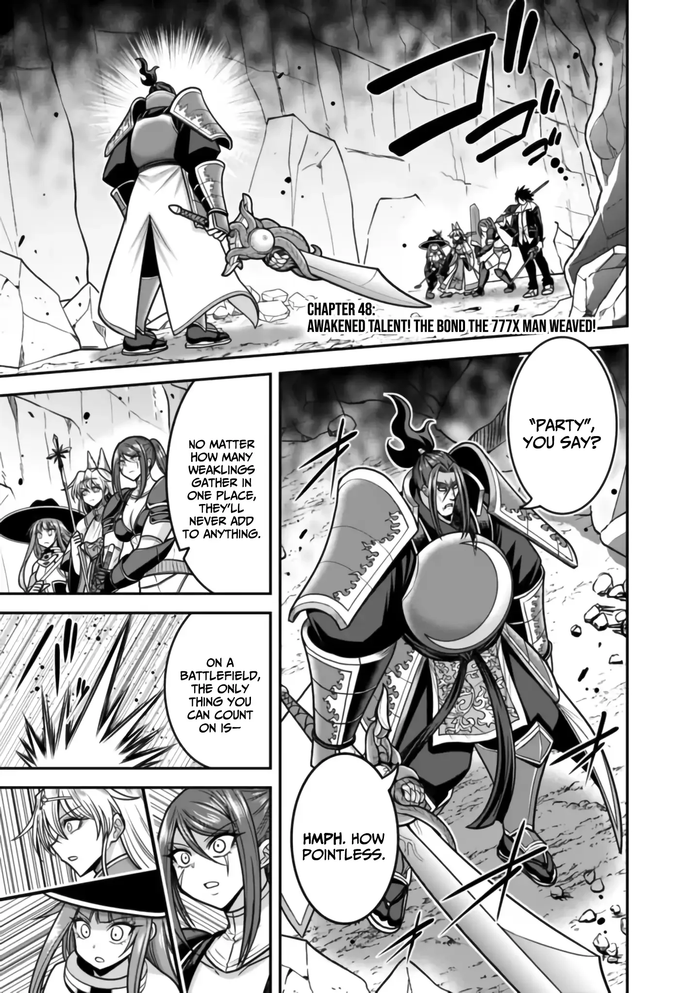 Kujibiki Tokushou Musou Harem-ken Chapter 48 page 2