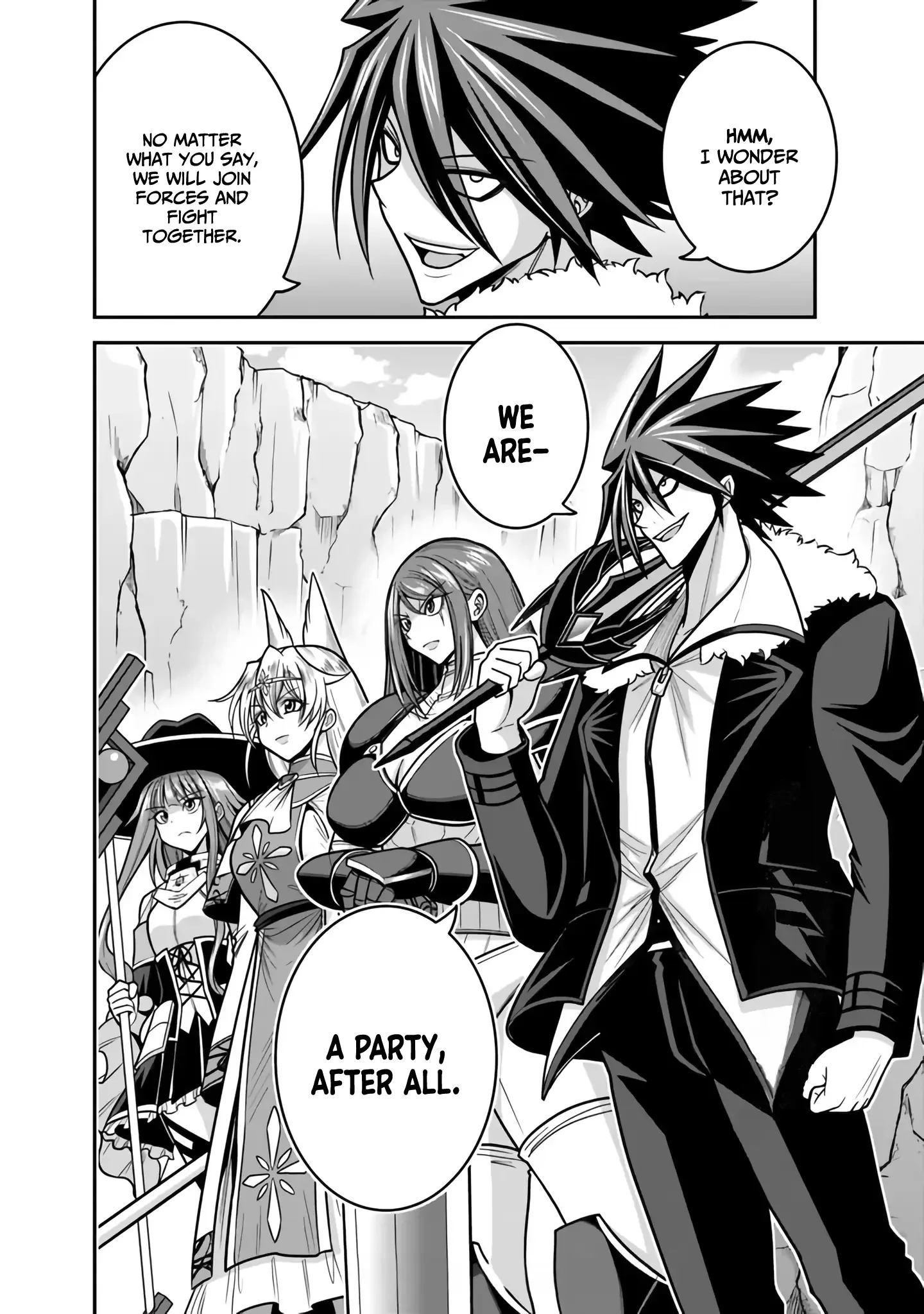 Kujibiki Tokushou Musou Harem-ken Chapter 47 page 34