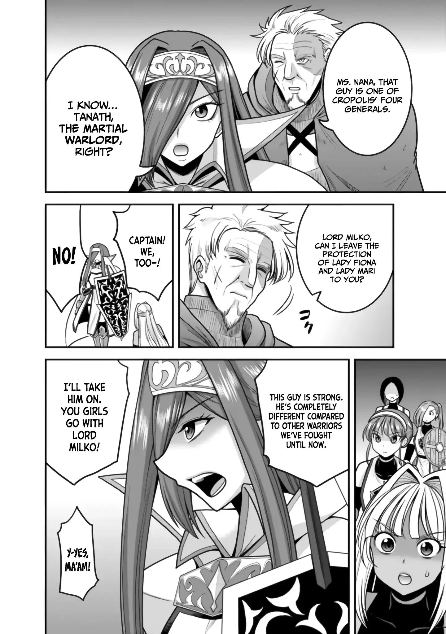 Kujibiki Tokushou Musou Harem-ken Chapter 50 page 9