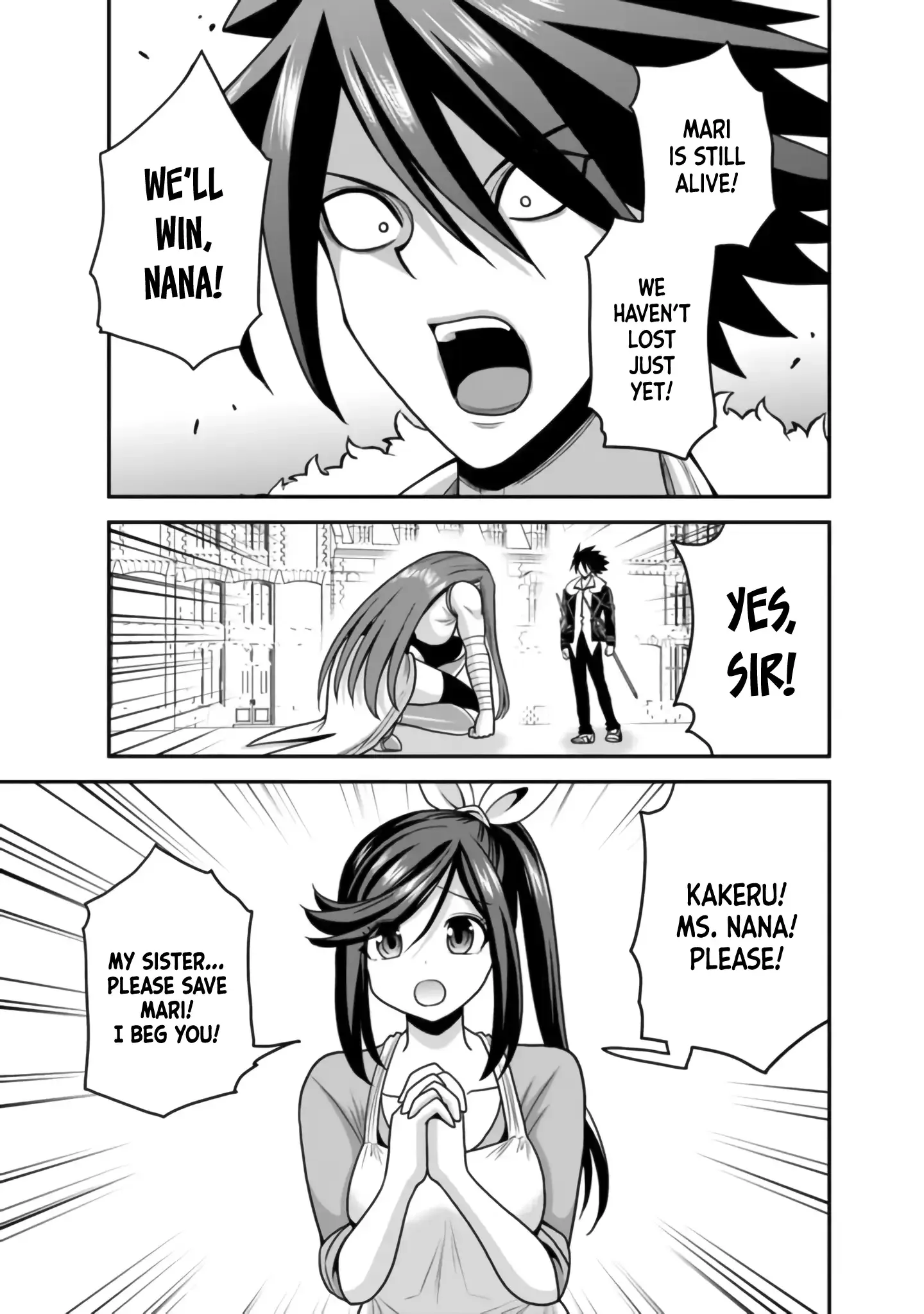 Kujibiki Tokushou Musou Harem-ken Chapter 50 page 32