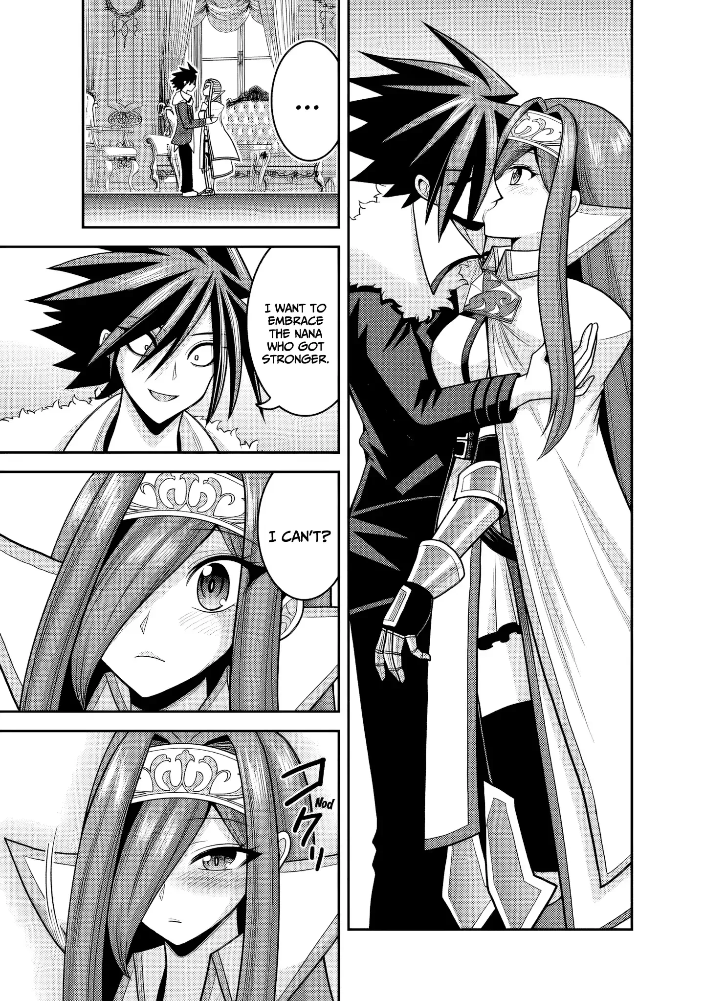 Kujibiki Tokushou Musou Harem-ken Chapter 53 page 10
