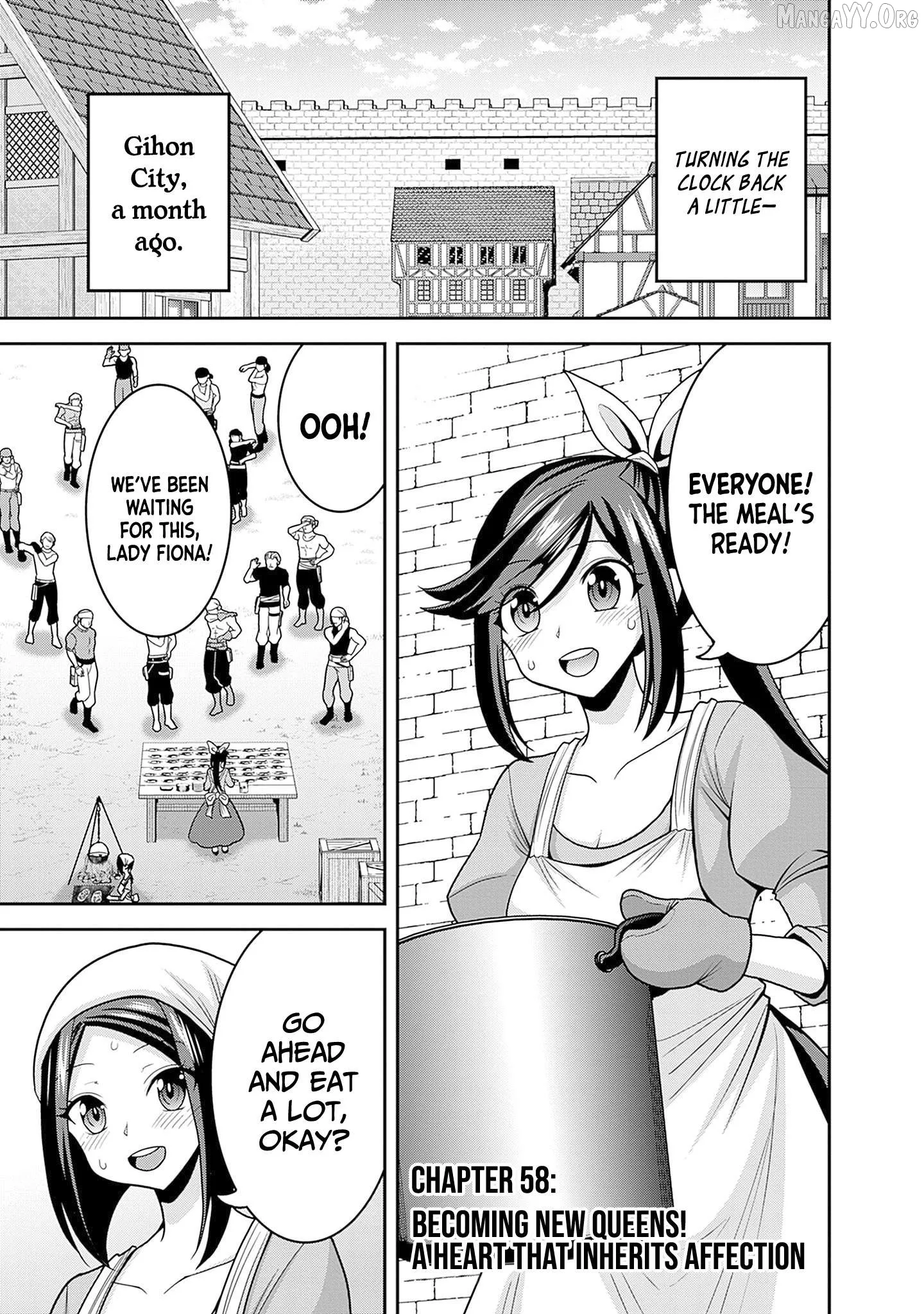 Kujibiki Tokushou Musou Harem-ken Chapter 58 page 3