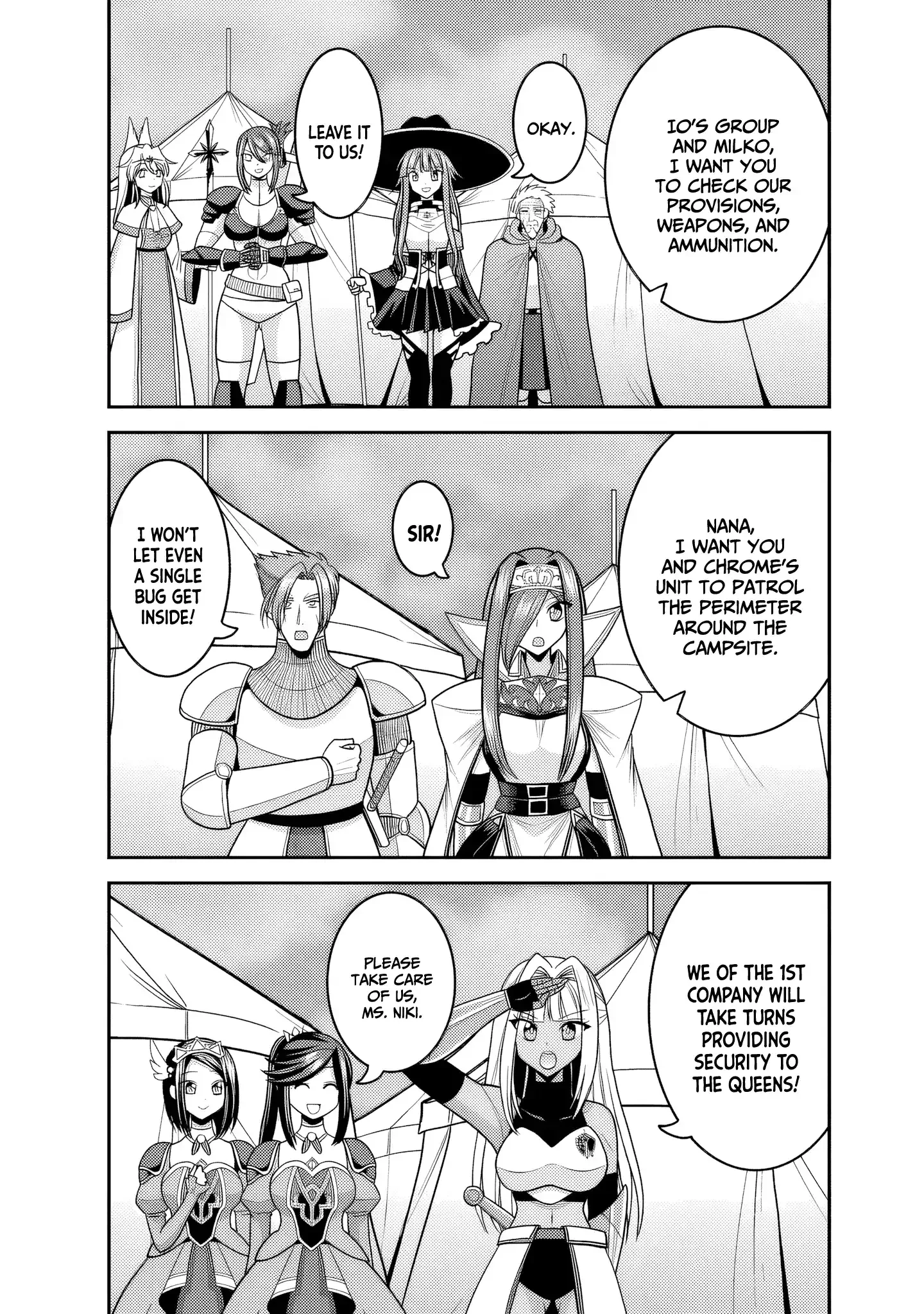 Kujibiki Tokushou Musou Harem-ken Chapter 54 page 8