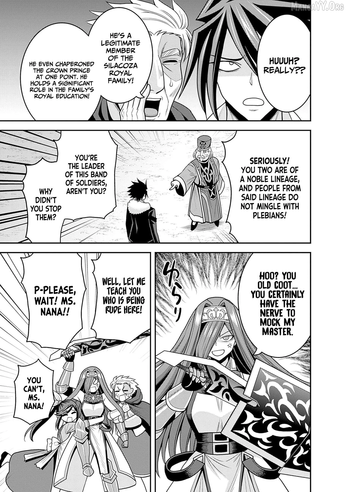 Kujibiki Tokushou Musou Harem-ken Chapter 58 page 7