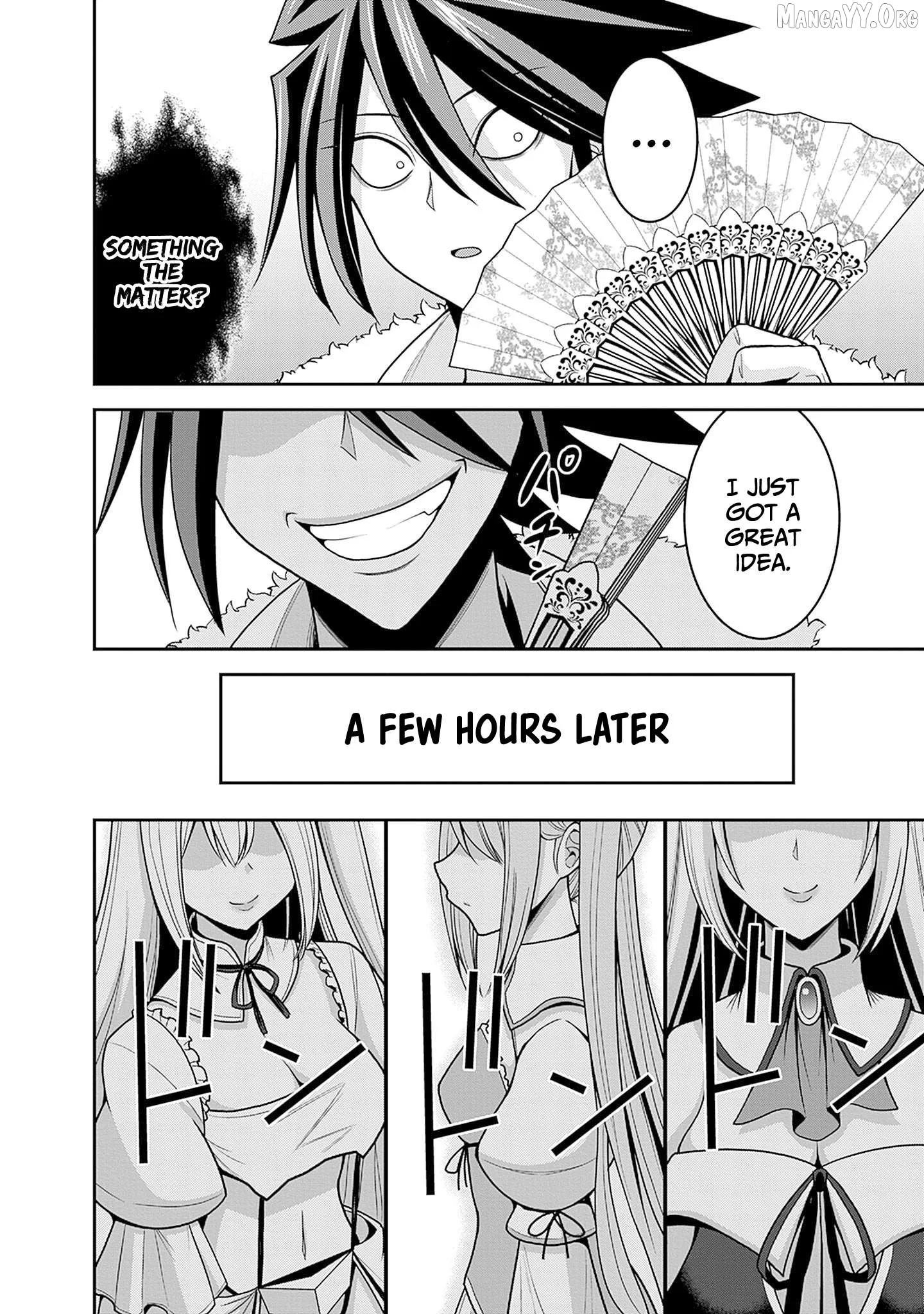 Kujibiki Tokushou Musou Harem-ken Chapter 58 page 10