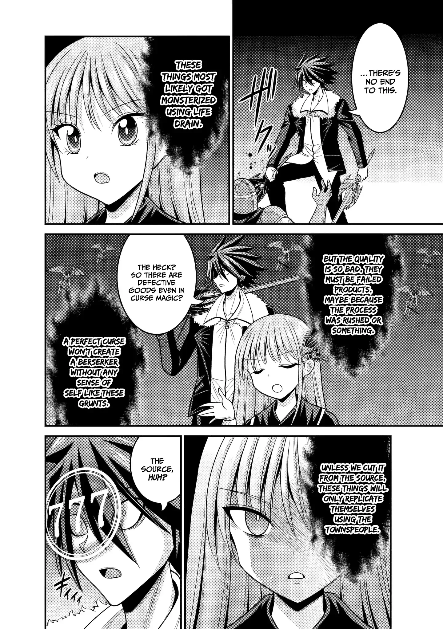 Kujibiki Tokushou Musou Harem-ken Chapter 55 page 8