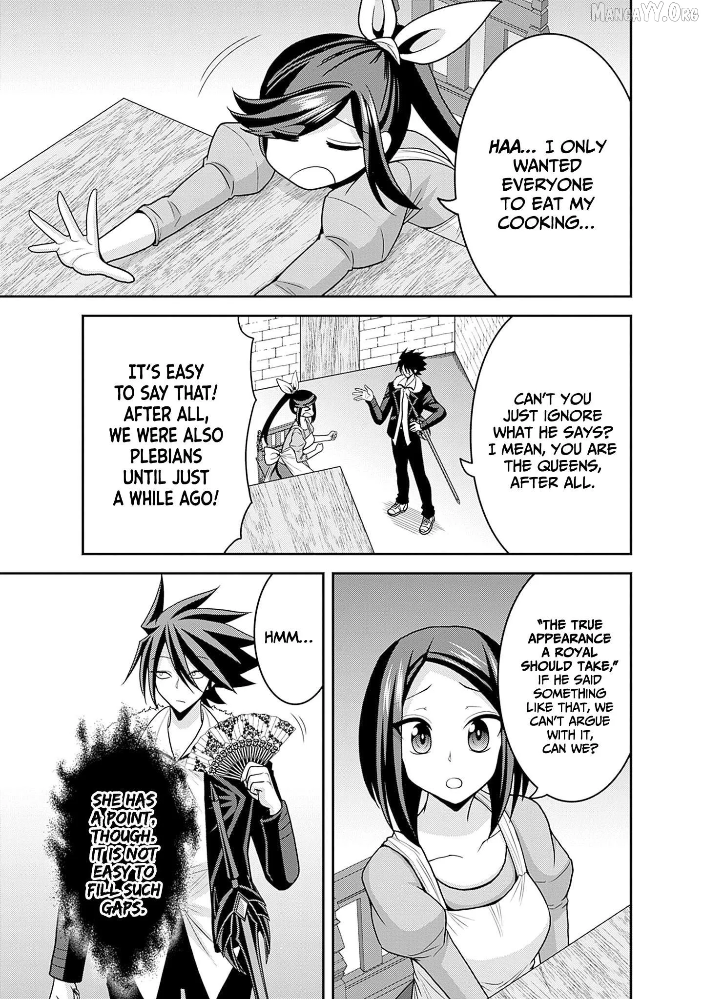 Kujibiki Tokushou Musou Harem-ken Chapter 58 page 9