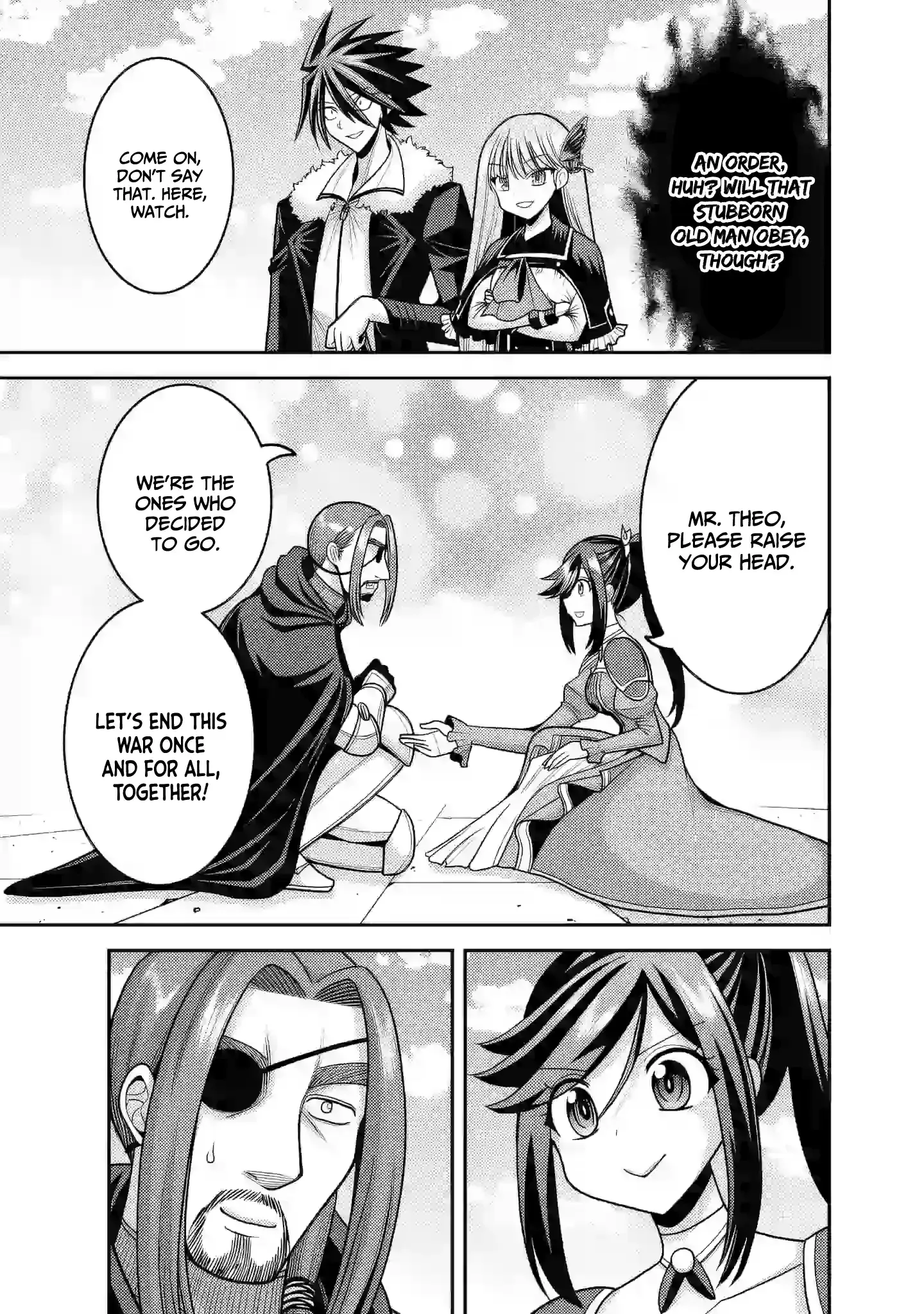 Kujibiki Tokushou Musou Harem-ken Chapter 53 page 34