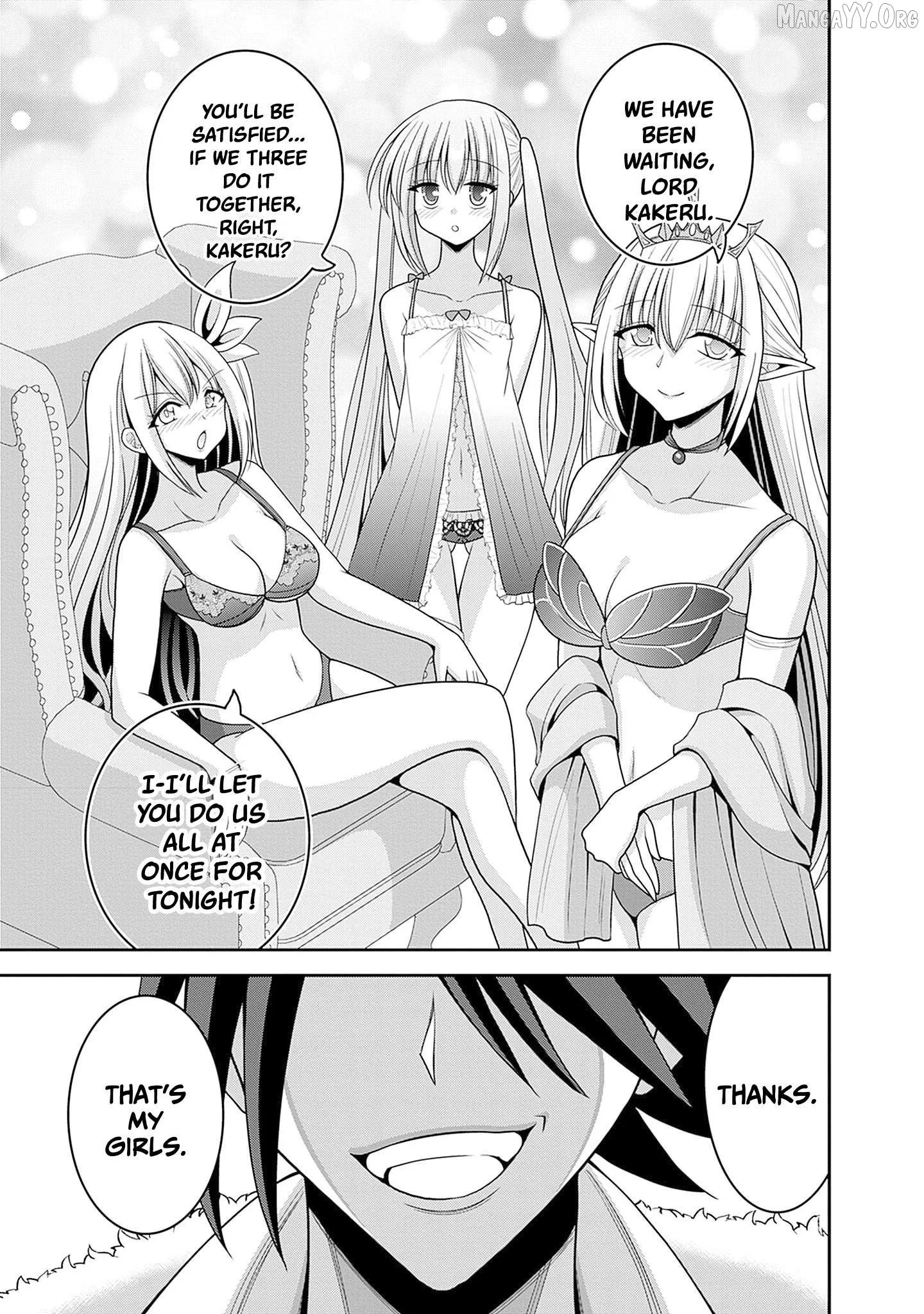 Kujibiki Tokushou Musou Harem-ken Chapter 58 page 27