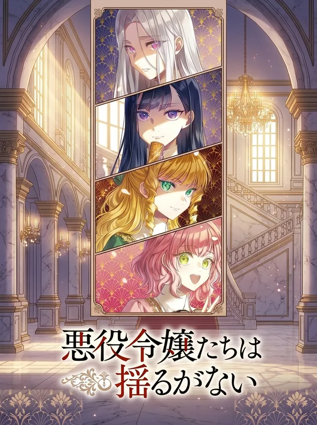 The Villainous Noble Ladies Will Not Waver cover