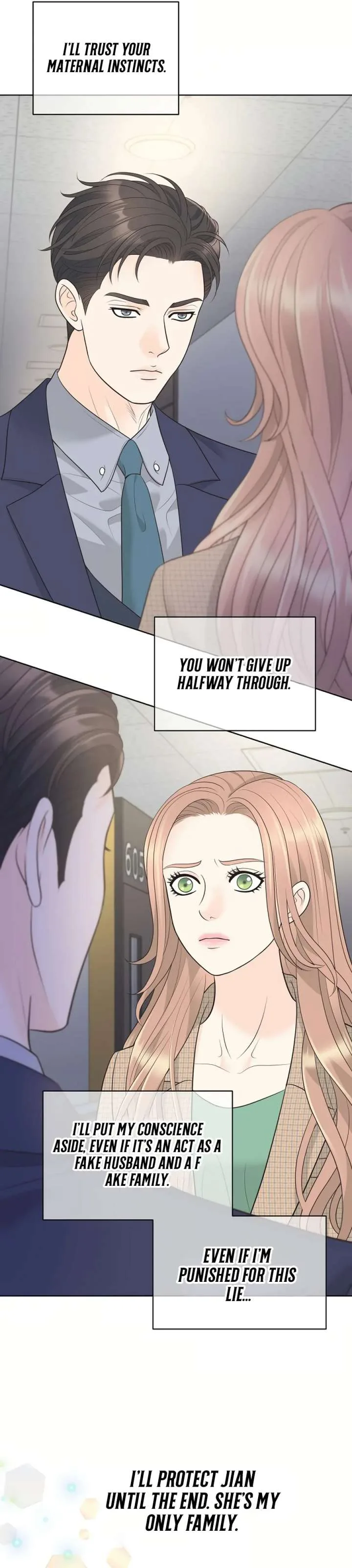 I Became a Fake Family With My Boss Chapter 21 page 21