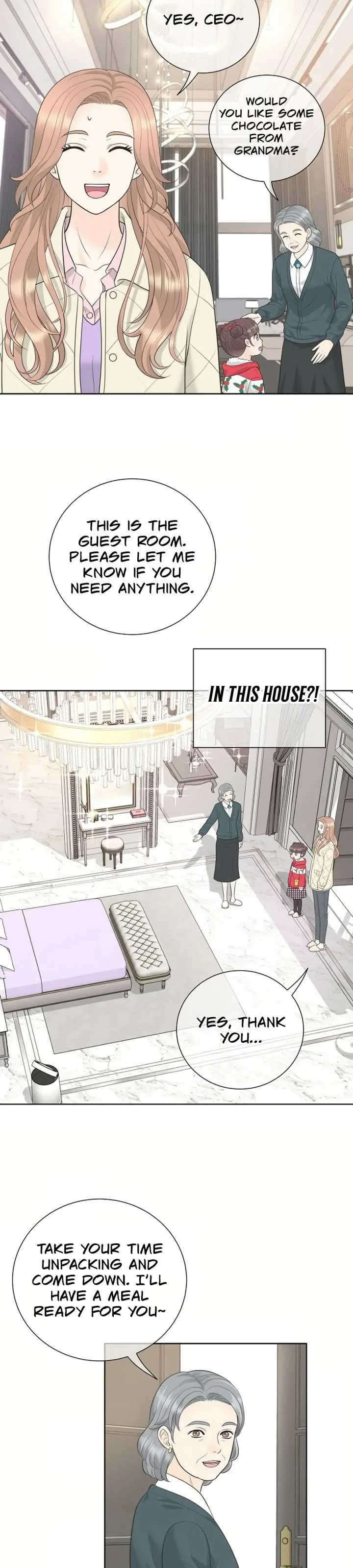 I Became a Fake Family With My Boss Chapter 21 page 38
