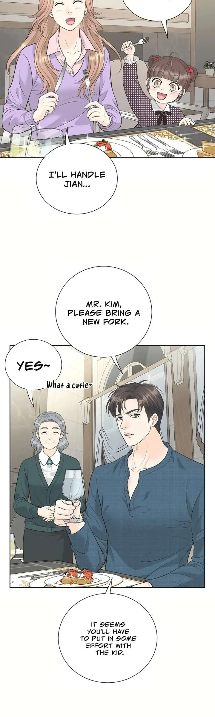 I Became a Fake Family With My Boss Chapter 22 page 9