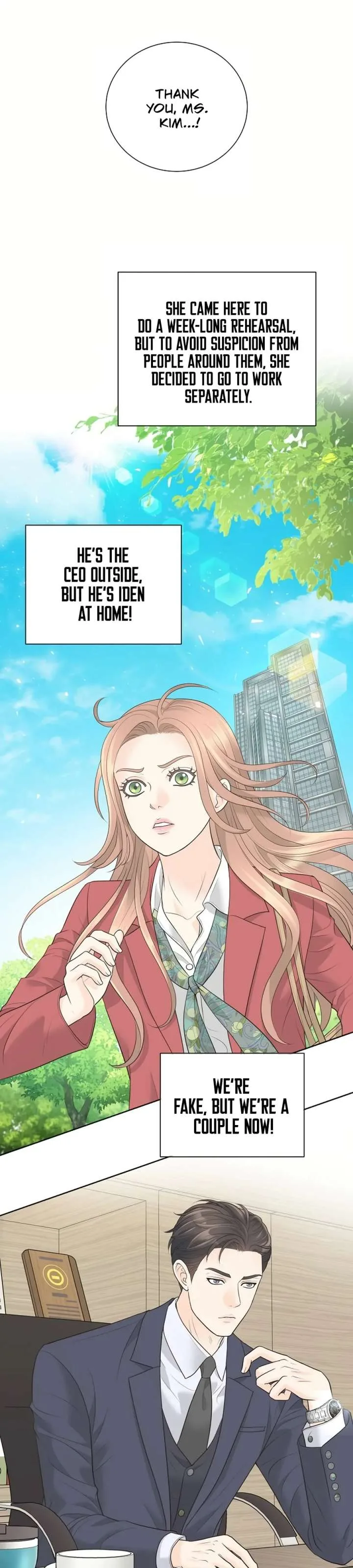 I Became a Fake Family With My Boss Chapter 22 page 36