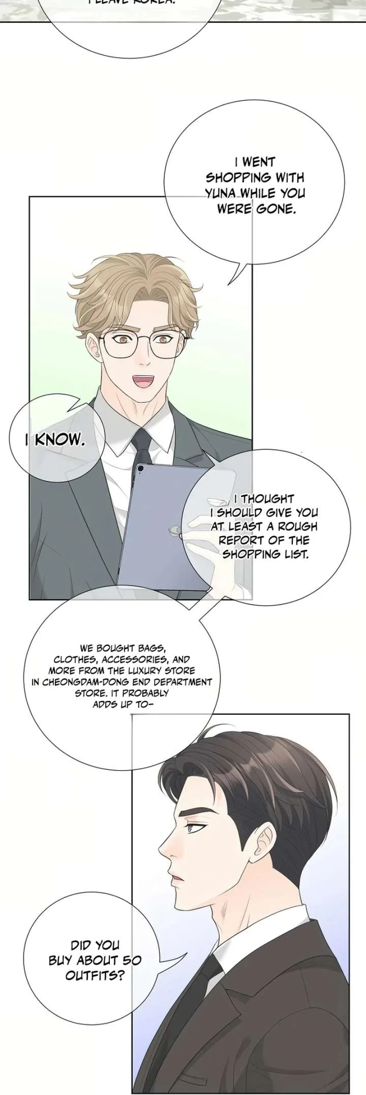 I Became a Fake Family With My Boss Chapter 26 page 27