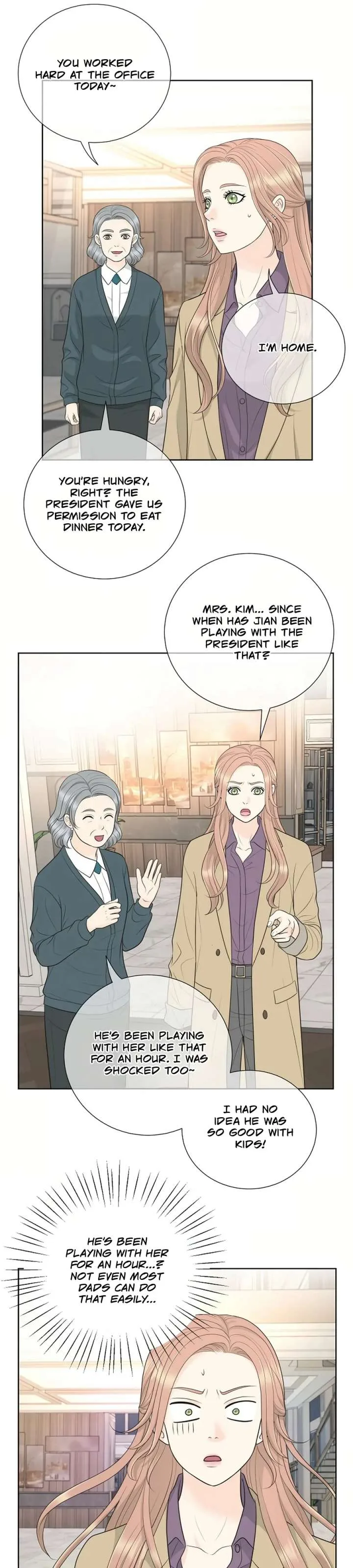 I Became a Fake Family With My Boss Chapter 27 page 9