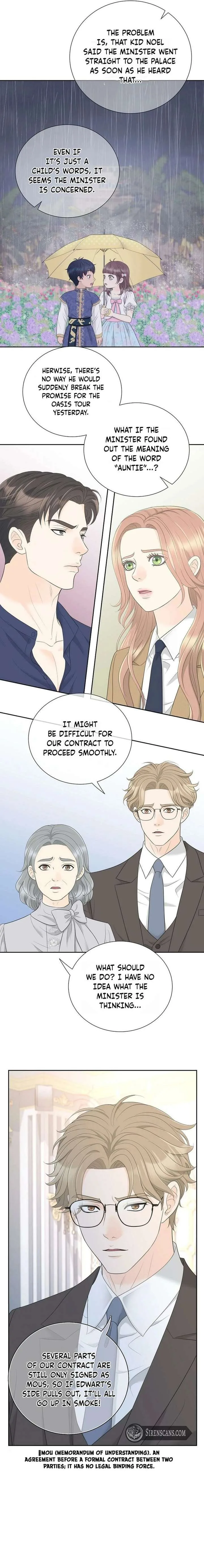 I Became a Fake Family With My Boss Chapter 57 page 9