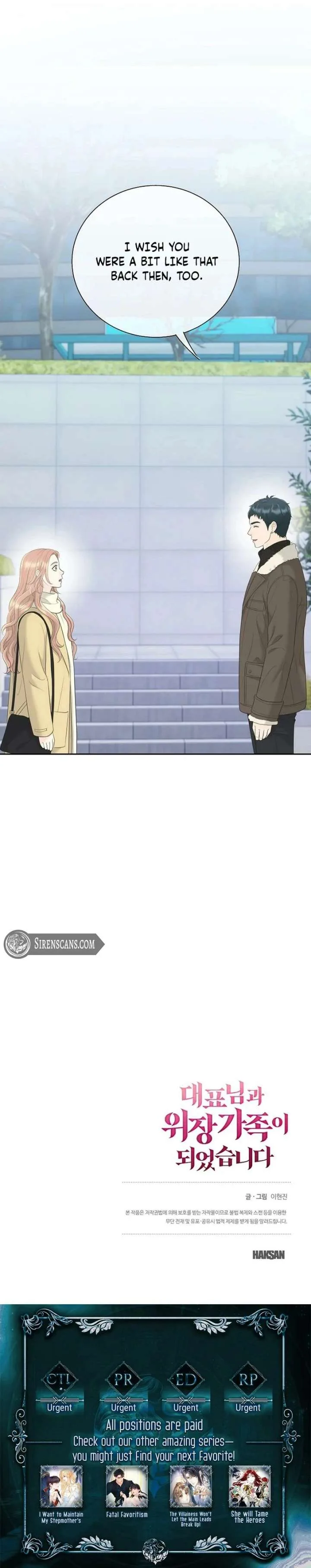 I Became a Fake Family With My Boss Chapter 61 page 19