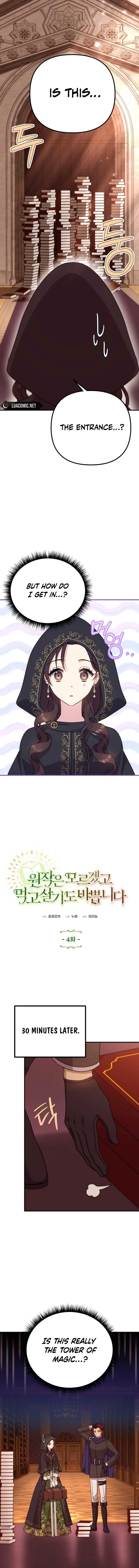 I don’t know the original, I’m too busy trying to make a living Chapter 4 page 3