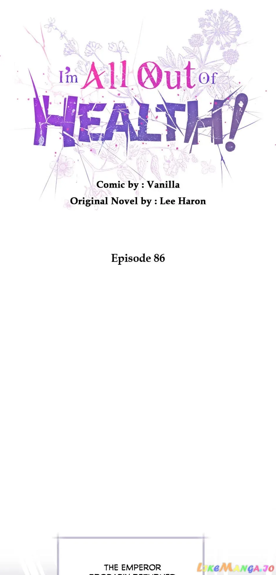 I Have No Health Chapter 86 page 24