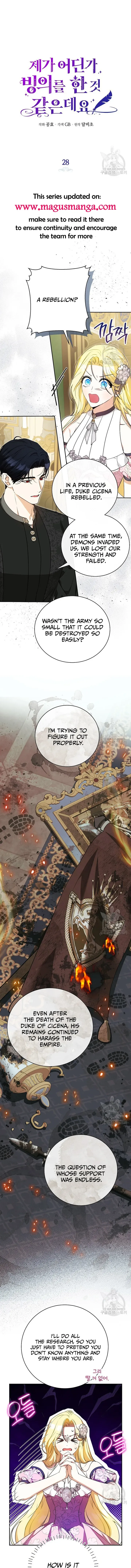 I have possessed the body of the protagonist Chapter 28 page 4