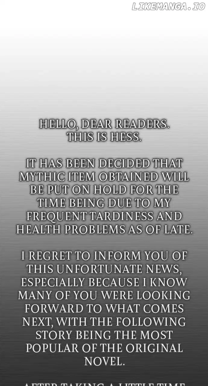 I Obtained a Mythic Item Chapter 108 page 126