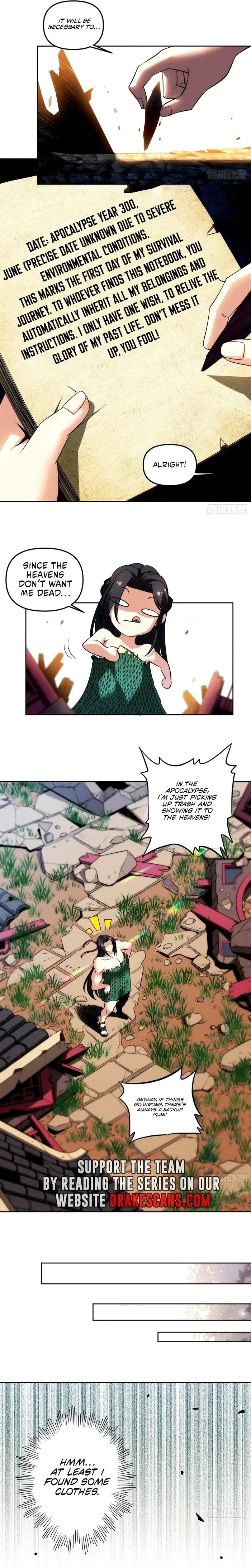 I Pick Up Trash in the Apocalypse Chapter 5 page 3