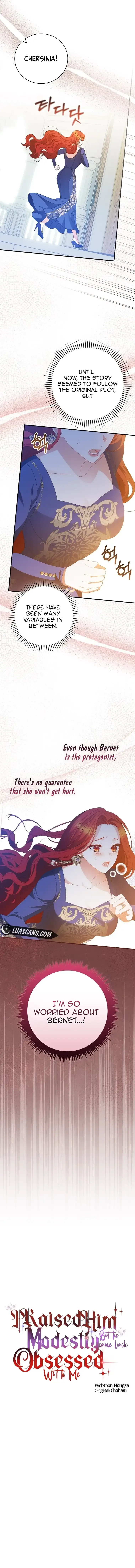 I Raised Him Modestly, But He Came Back Obsessed With Me Chapter 58 page 4