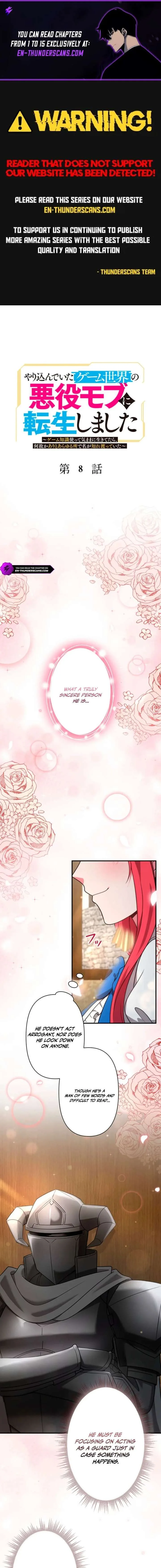 I Reincarnated as a Minor Villain Mob and Somehow Became Famous Chapter 8 page 1