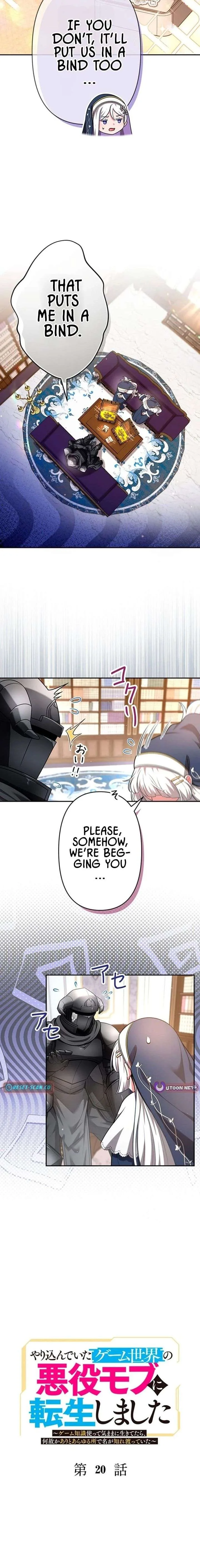 I Reincarnated as a Minor Villain Mob and Somehow Became Famous Chapter 20 page 2