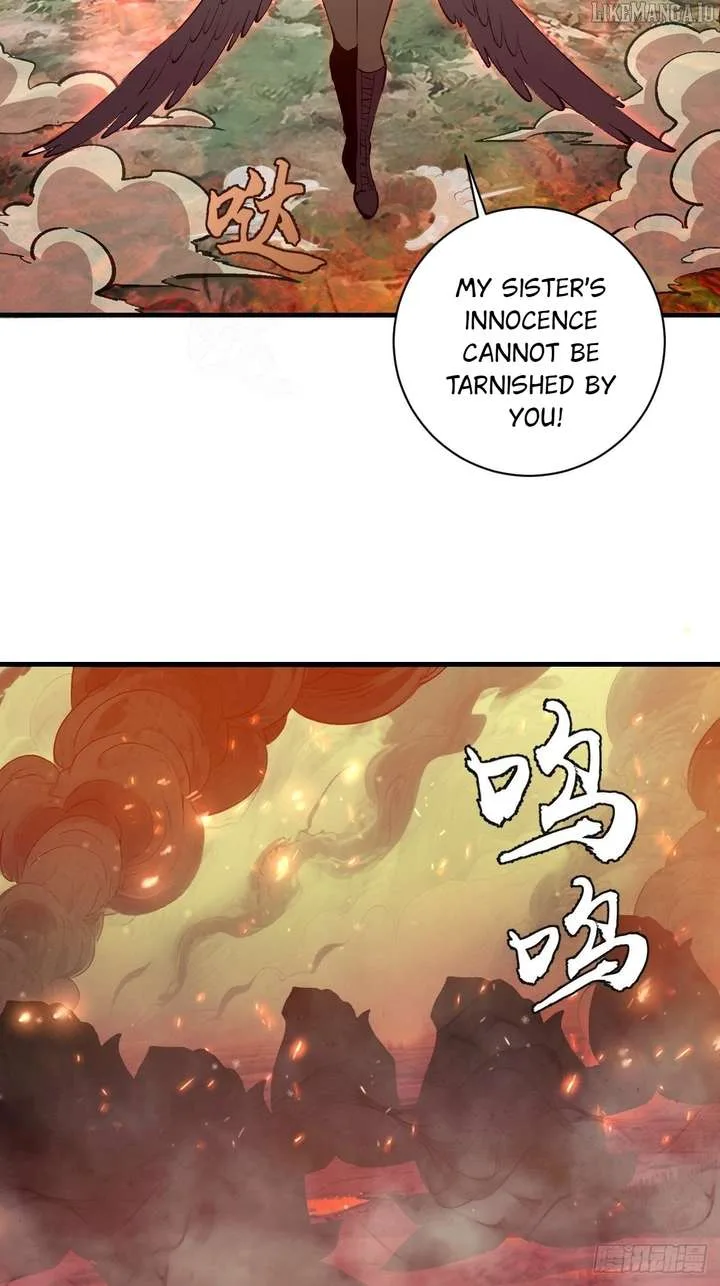 I Rely on My Harem to Conquer the World Chapter 77 page 34
