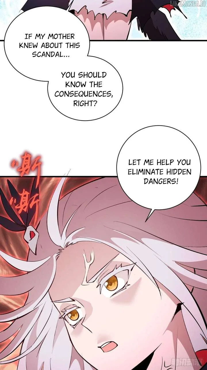 I Rely on My Harem to Conquer the World Chapter 77 page 14