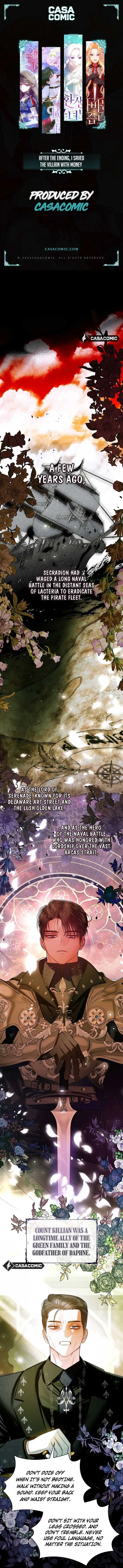 I Saved the Villain with Money After the Ending Chapter 32 page 2