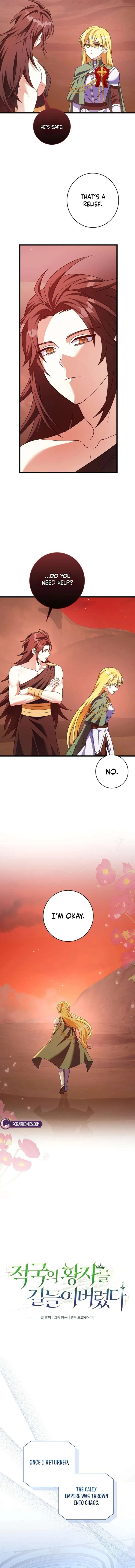 I Tamed the Enemy Prince Chapter 56 page 9