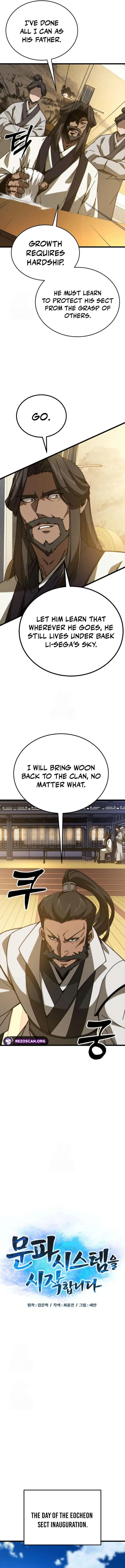 Initializing the Sect System Chapter 8 page 5