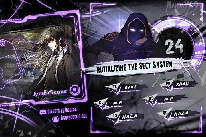 Initializing the Sect System Chapter 24 page 2
