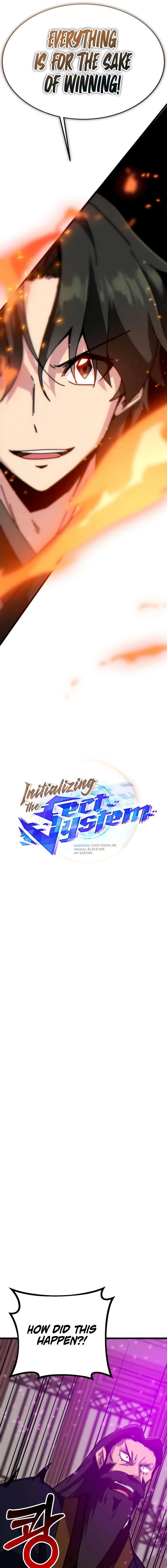 Initializing the Sect System Chapter 29 page 16