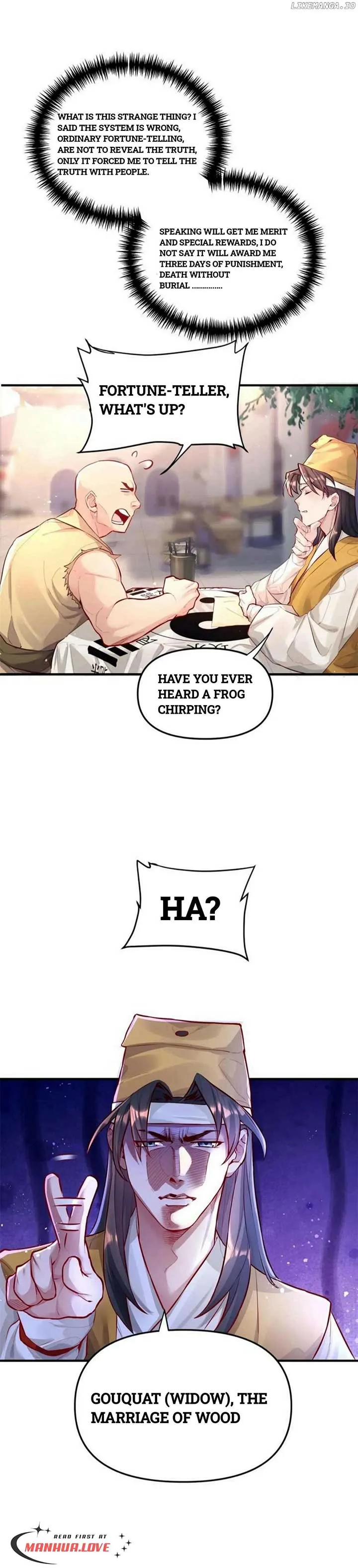 It’s Just Fortune-Telling. How Did the Nine-Tailed Demon Emperor Become My Wife? Chapter 1 page 8