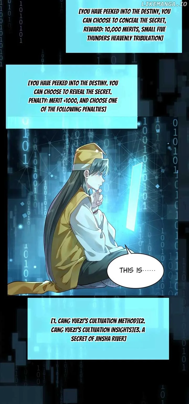 It’s Just Fortune-Telling. How Did the Nine-Tailed Demon Emperor Become My Wife? Chapter 21 page 22