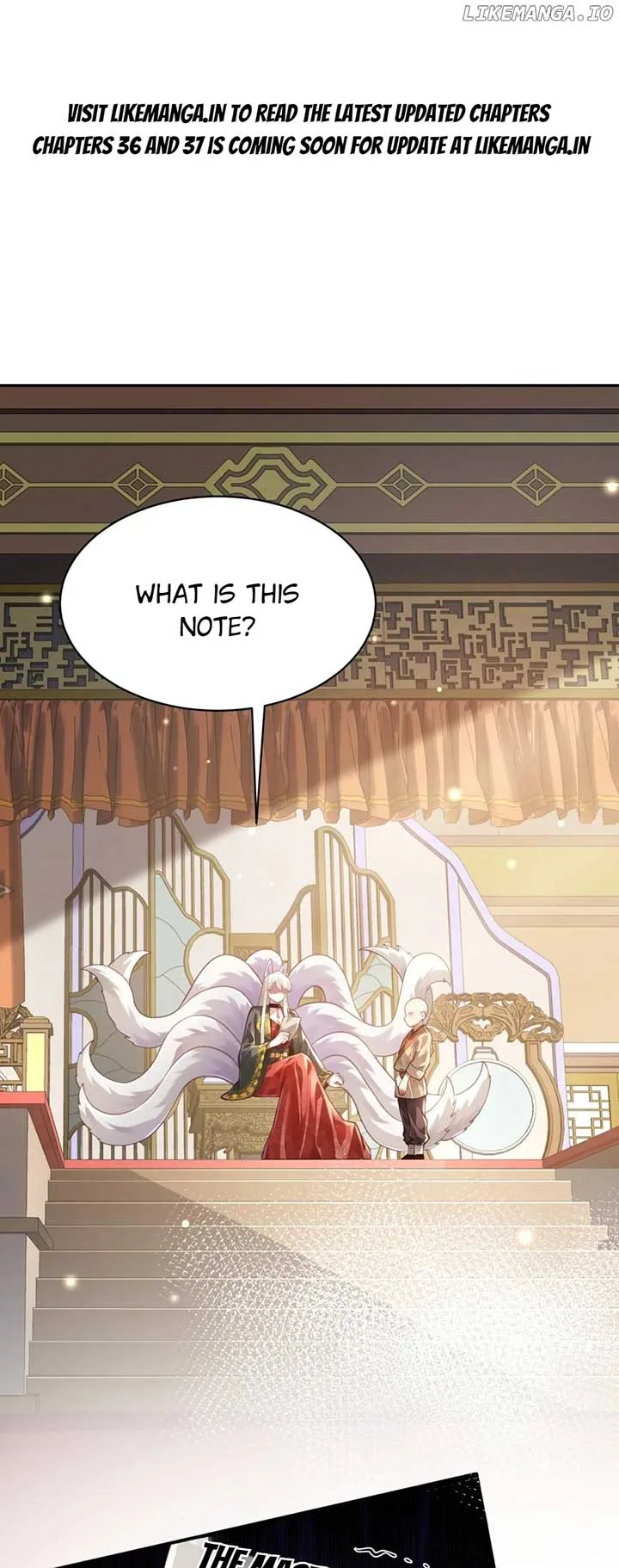It’s Just Fortune-Telling. How Did the Nine-Tailed Demon Emperor Become My Wife? Chapter 35 page 2