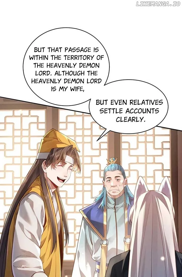 It’s Just Fortune-Telling. How Did the Nine-Tailed Demon Emperor Become My Wife? Chapter 46 page 34