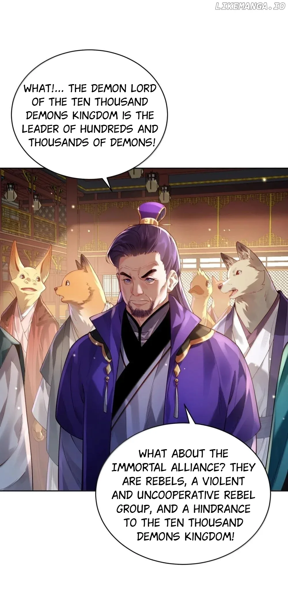 It’s Just Fortune-Telling. How Did the Nine-Tailed Demon Emperor Become My Wife? Chapter 48 page 4