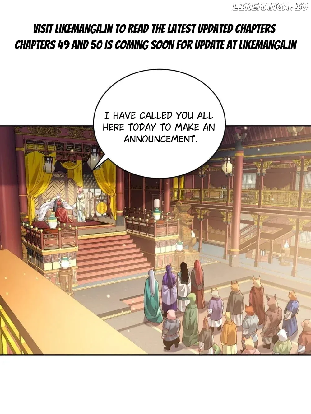 It’s Just Fortune-Telling. How Did the Nine-Tailed Demon Emperor Become My Wife? Chapter 48 page 2